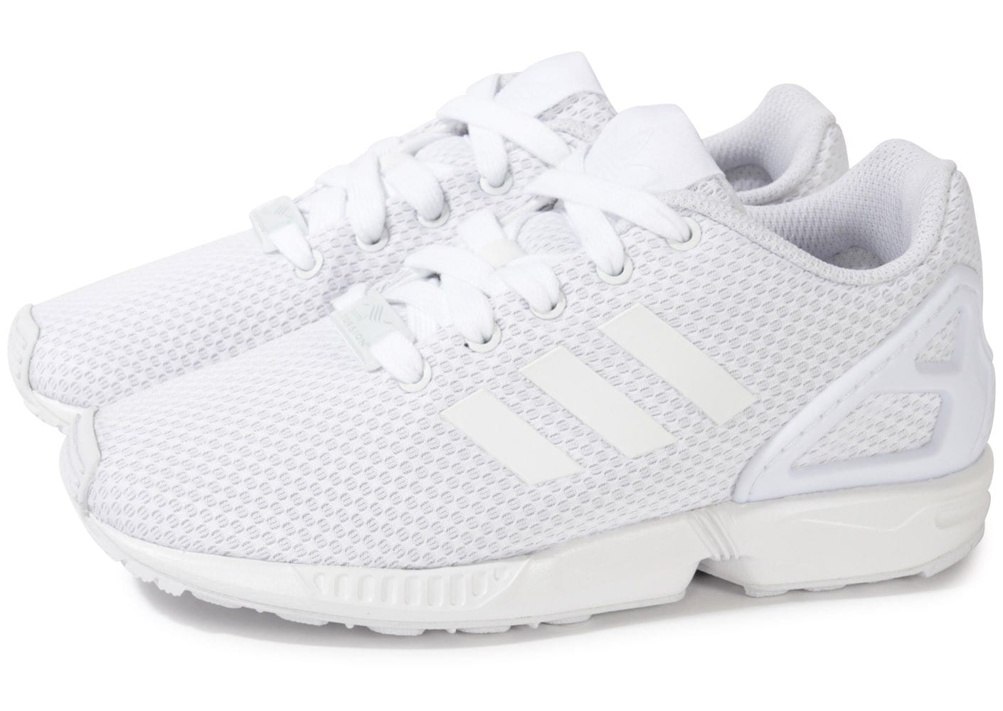 adidas zx flux blanche